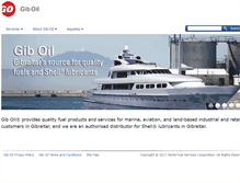 Tablet Screenshot of giboil.com